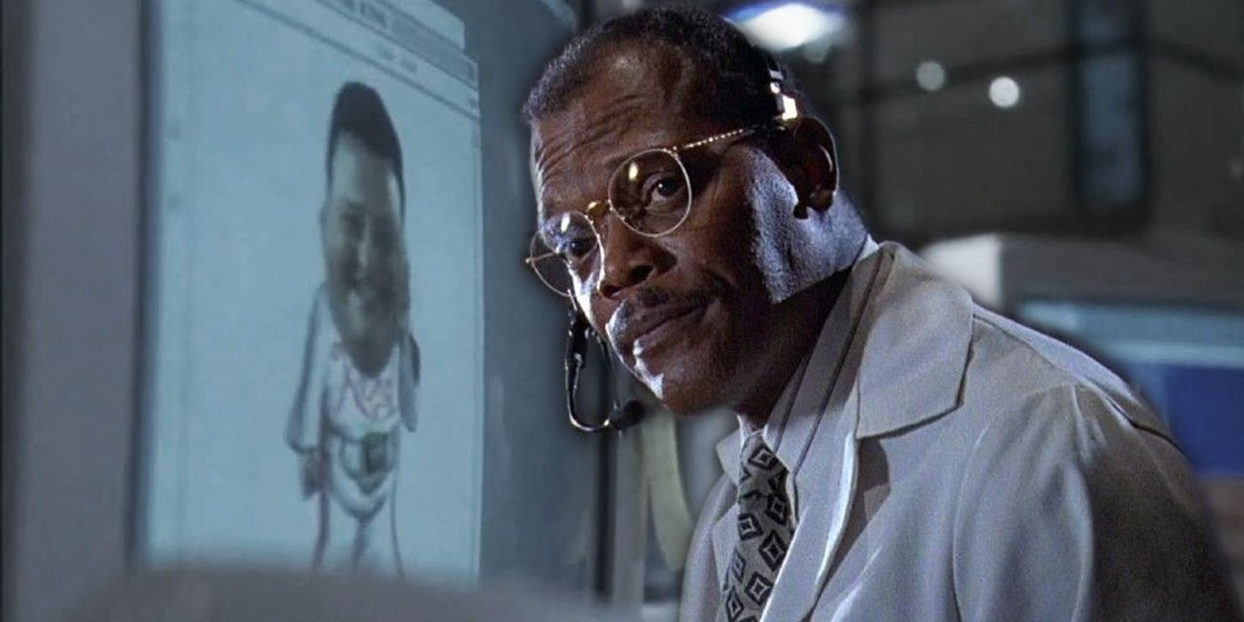 Jurassic Park computer engineer played by Samuel L. Jackson