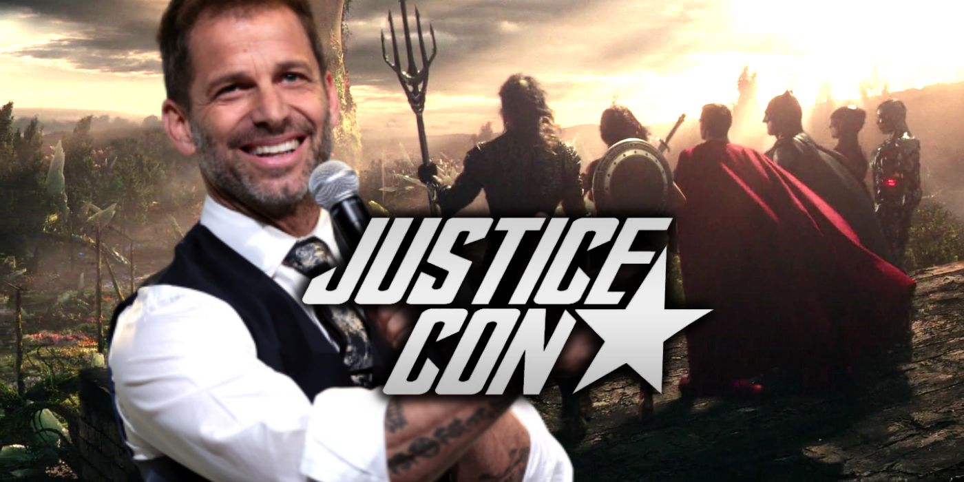 Justice League Con Zack Snyder