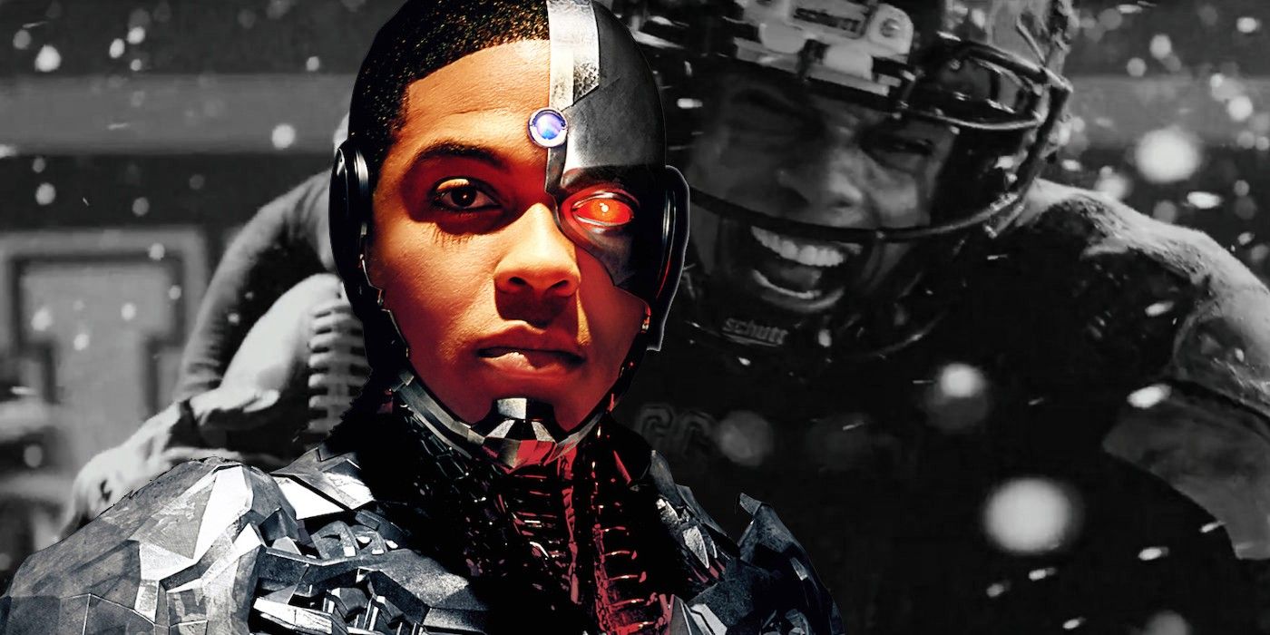 Justice League Cyborg actor Ray Fisher and Victor Stone