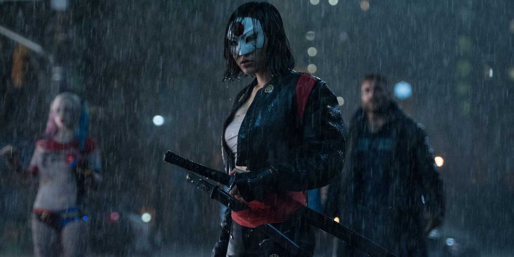 Katana Standing In The Rain - Suicide Squad