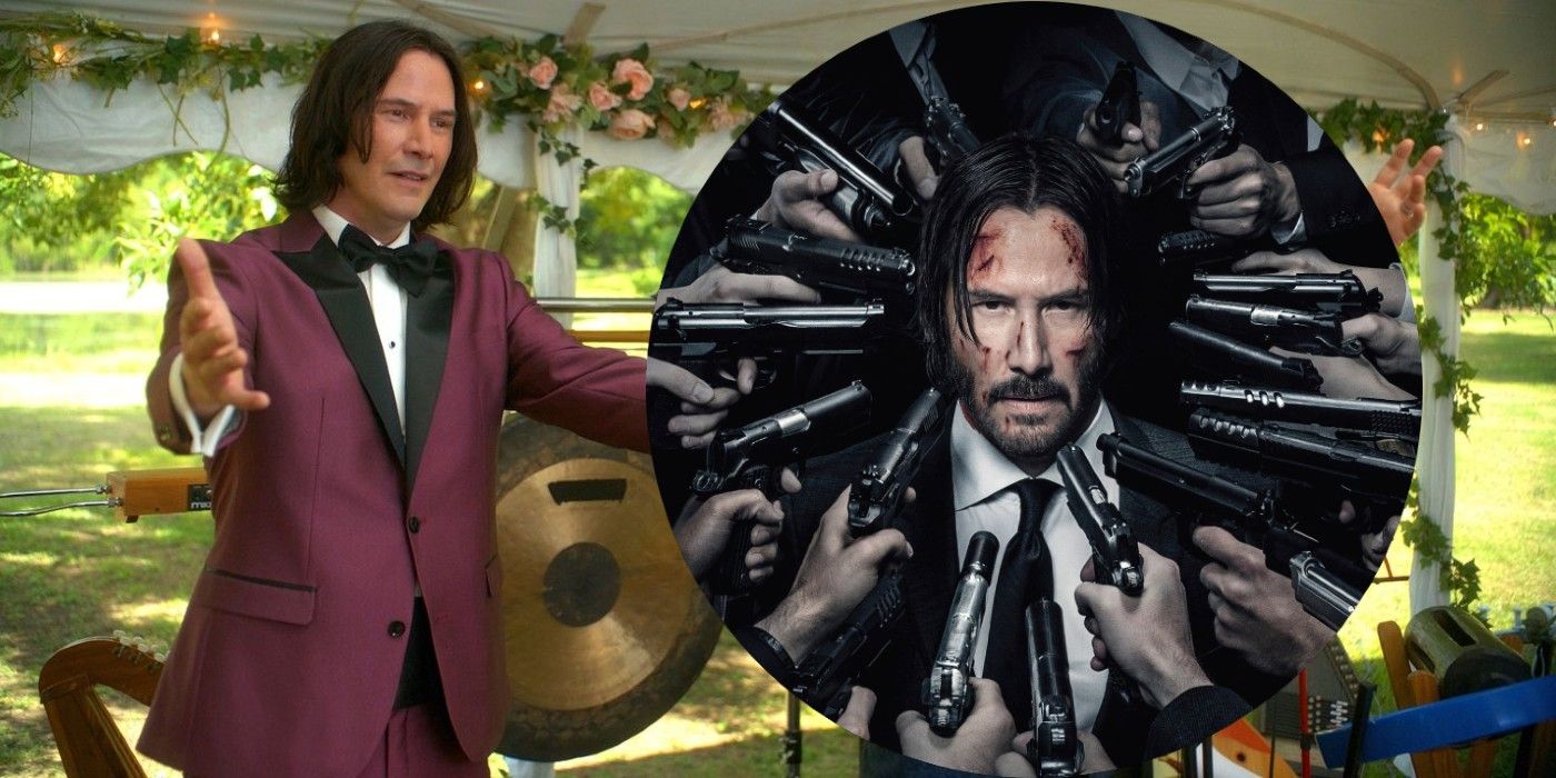 Keanu Reeves hosted John Wick screening for Bill & Ted 3 crew