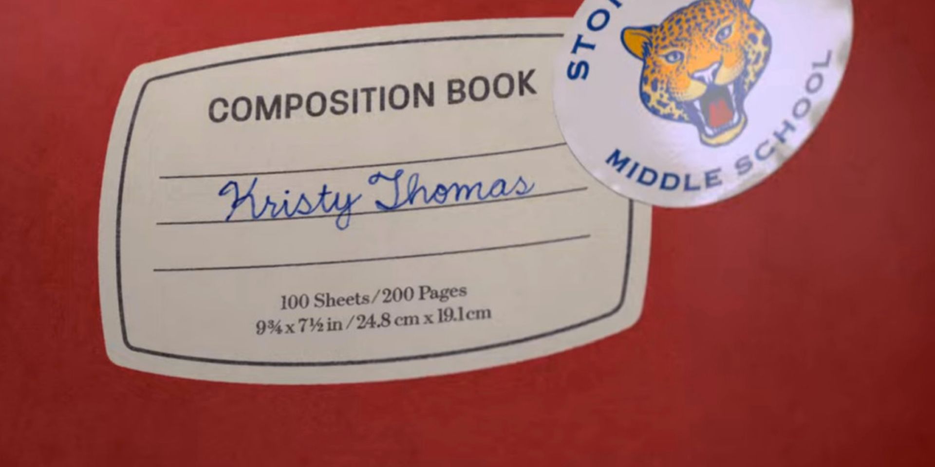 Kristy Thomas Opening Notebook In The Baby-Sitters Club Netflix Series