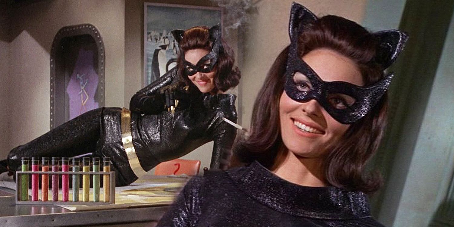 Lee Meriweather as Catwoman in the Batman 1966 movie