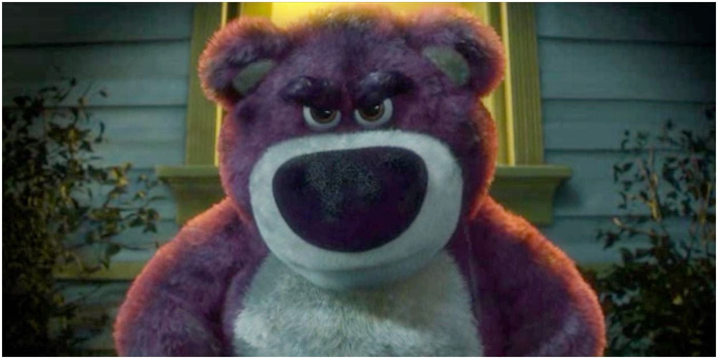 Lotso in Toy Story 3 looking angry