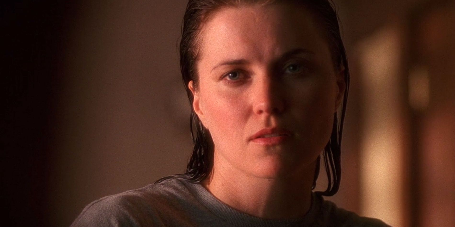 Lucy Lawless as Shannon McMahon on The X-Files