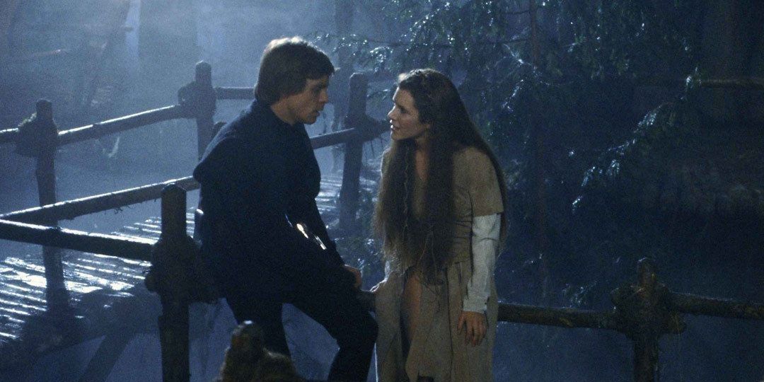 Luke and Leia on Endor
