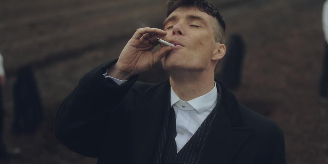 Peaky Blinders Thomas Shelby Smoking