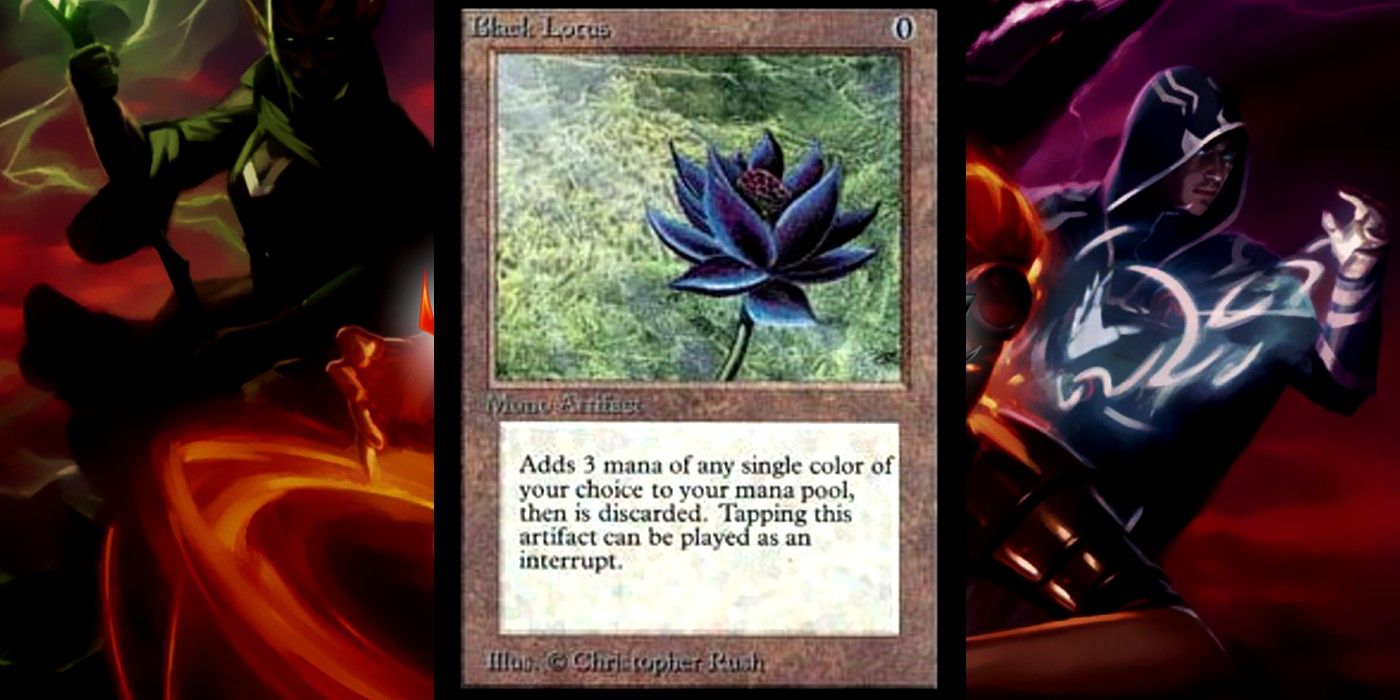 Magic Gathering Black Lotus Card (1)