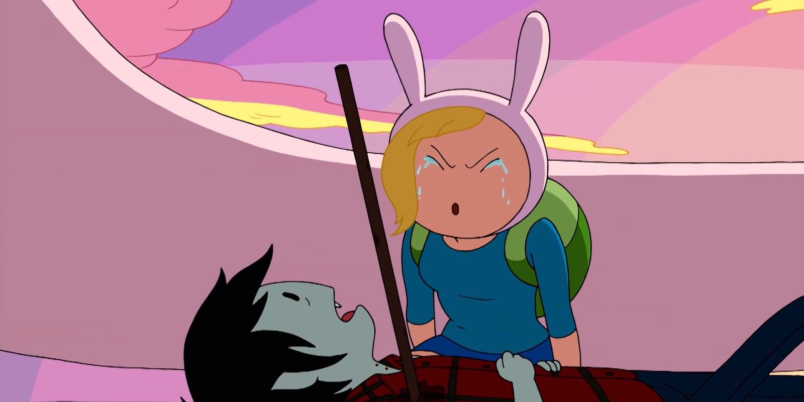 Marshall Lee And Fionna In Adventure Time
