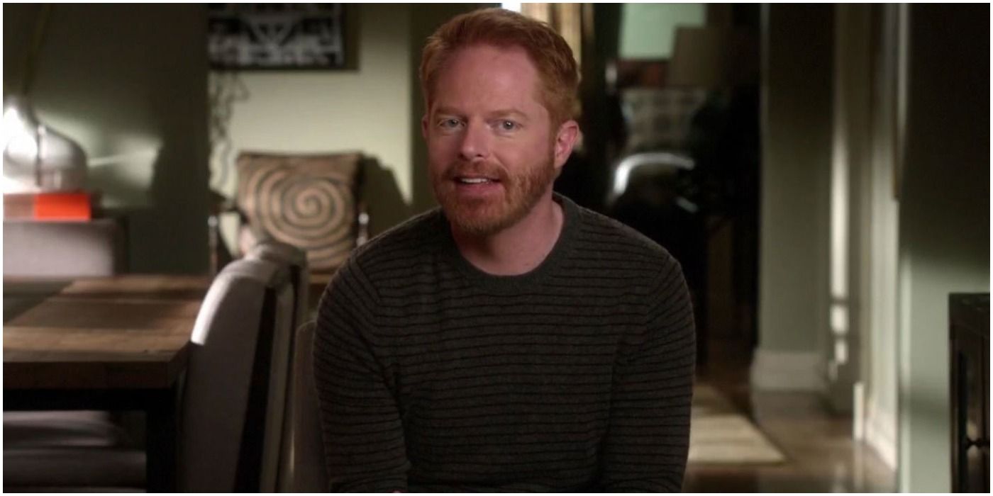 Mitchell talking to the camera in Modern Family