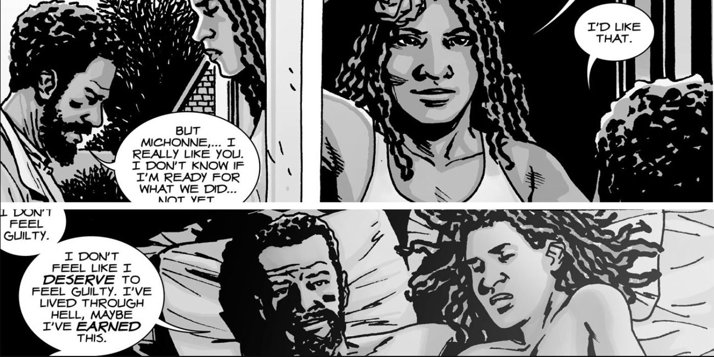 The Walking Dead 10 Relationships From The Comics (That Didn’t Happen In The Show)