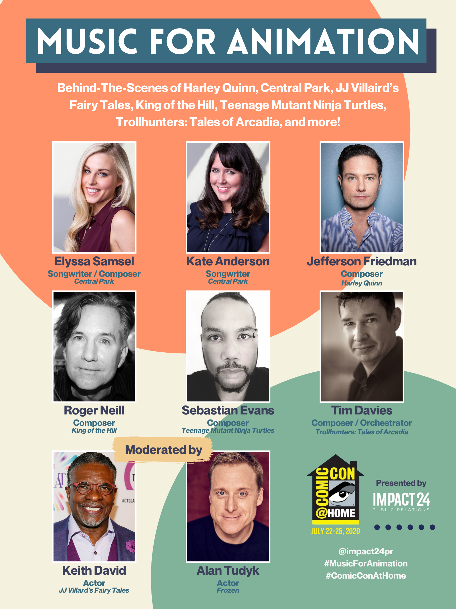 Music for Animation - Full Panel Poster