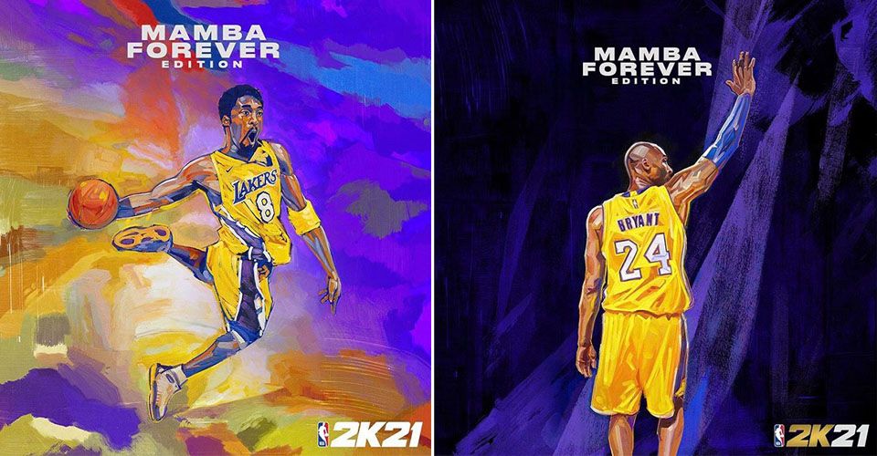 Kobe is the cover of NBA 2K21 Mamba Forever Edition - GadgetMatch
