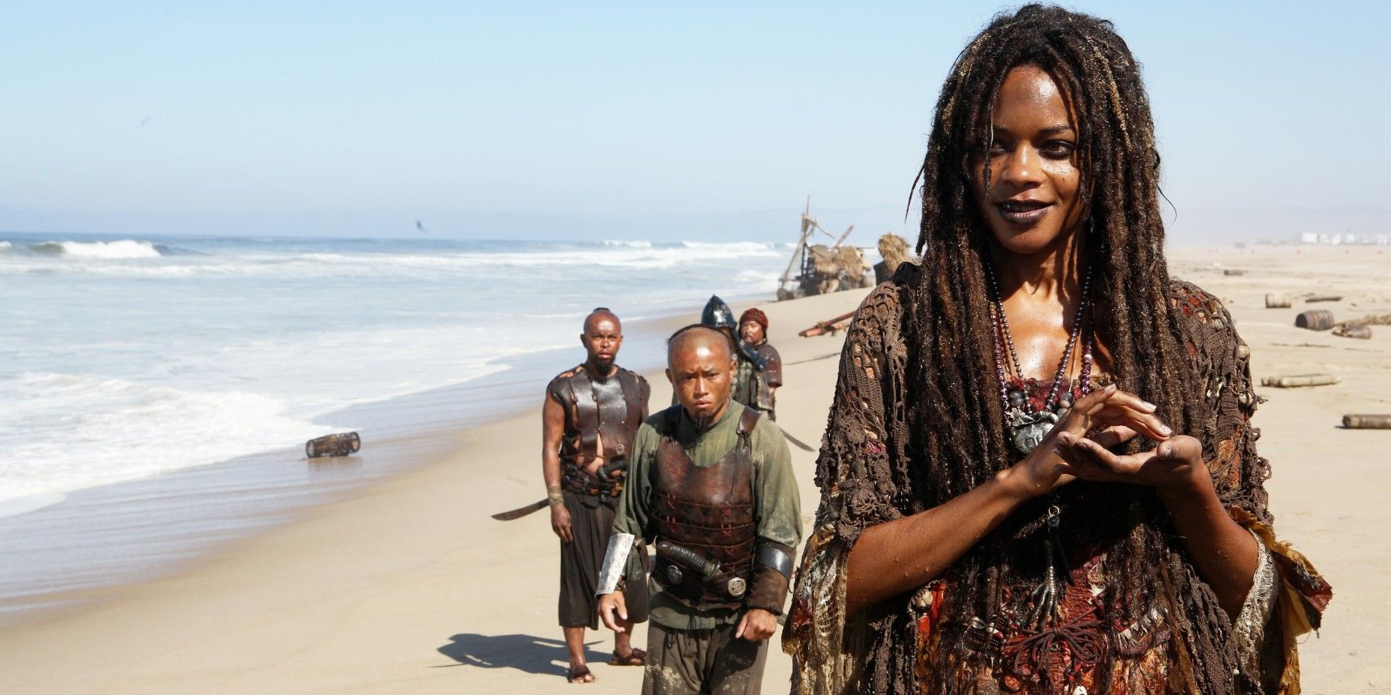 Naomie Harris as Tia Dalma in Pirates of the Caribbean At World's End