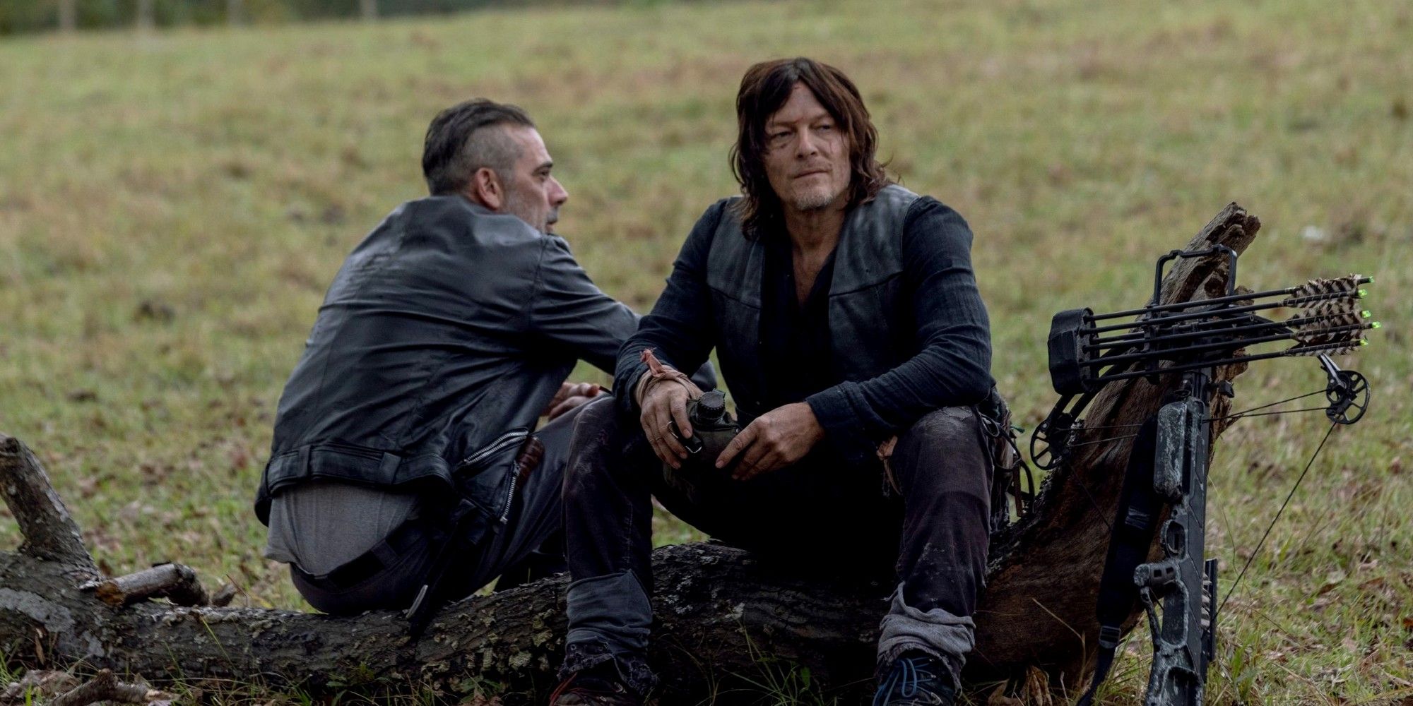 Negan and Daryl from The Walking Dead season 10