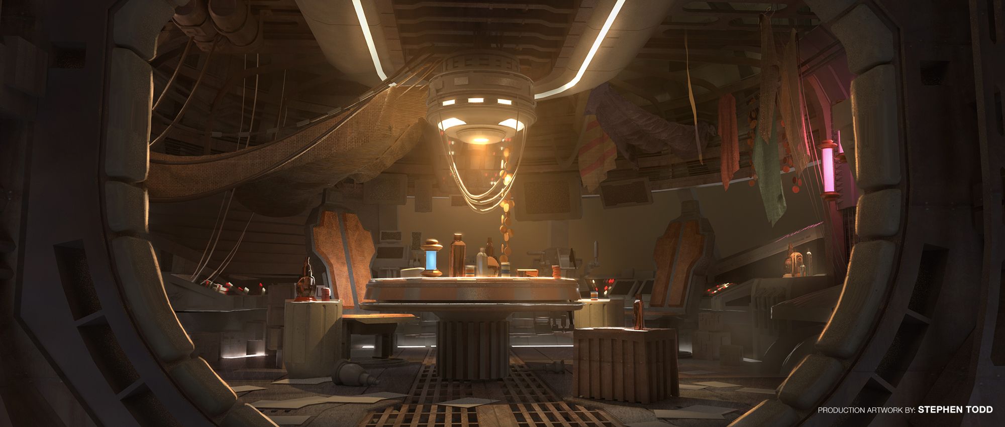 New concept art for Star Wars Galaxy's Edge VR game
