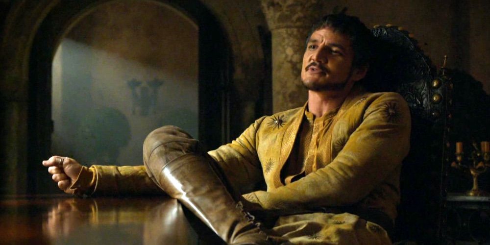 Oberyn at a small counsil meeting