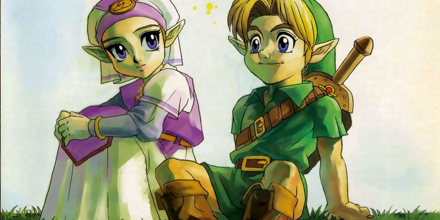 Link and Zelda - Ocarina of Time