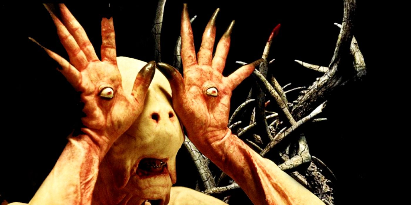 Pan's Labyrinth Pale Man And Antlers Movie