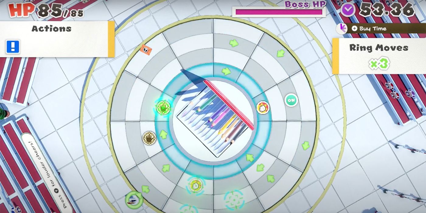 How to Beat The Colored Pencils in Paper Mario The Origami King