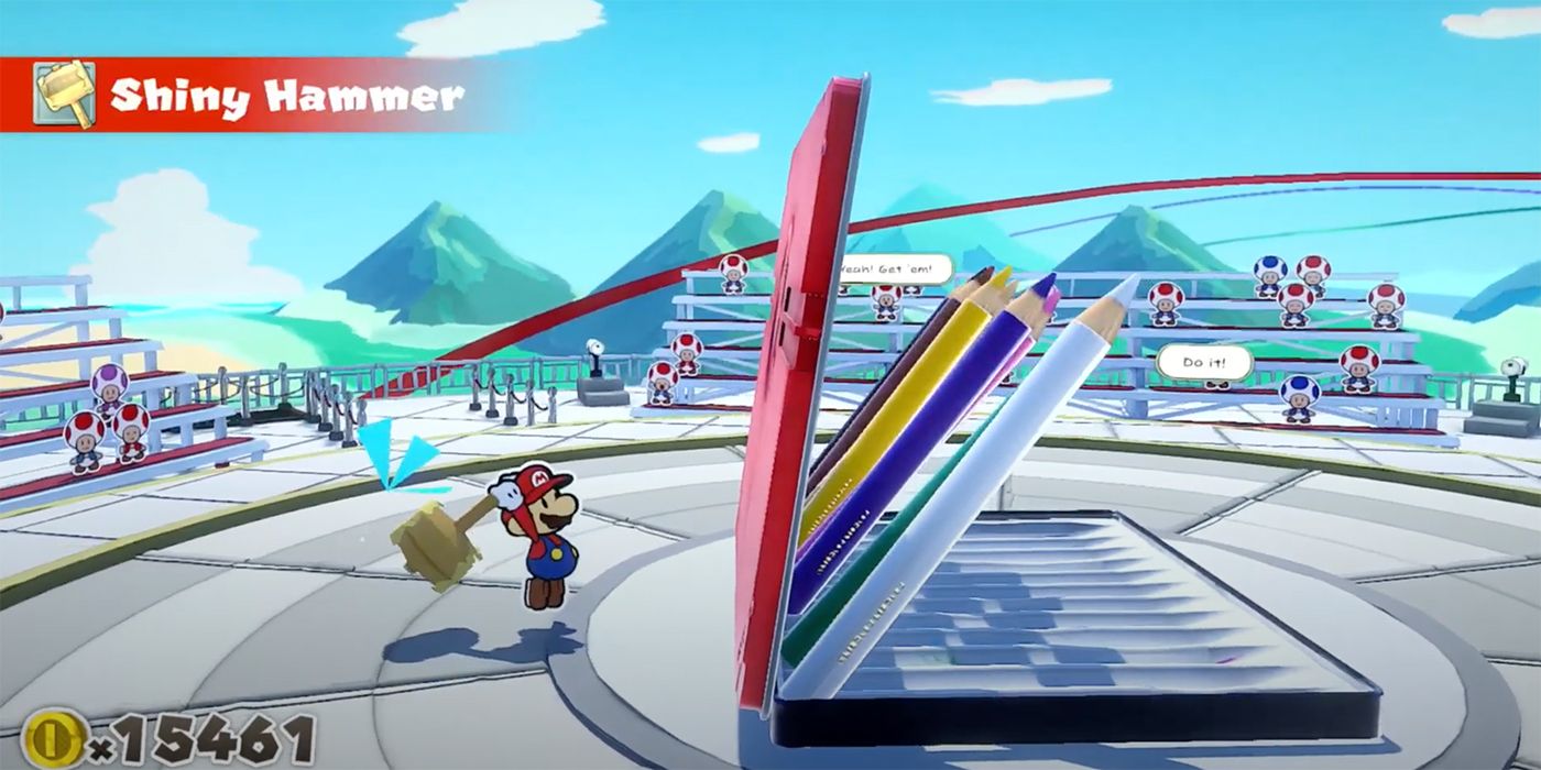 How to Beat The Colored Pencils in Paper Mario: The Origami King