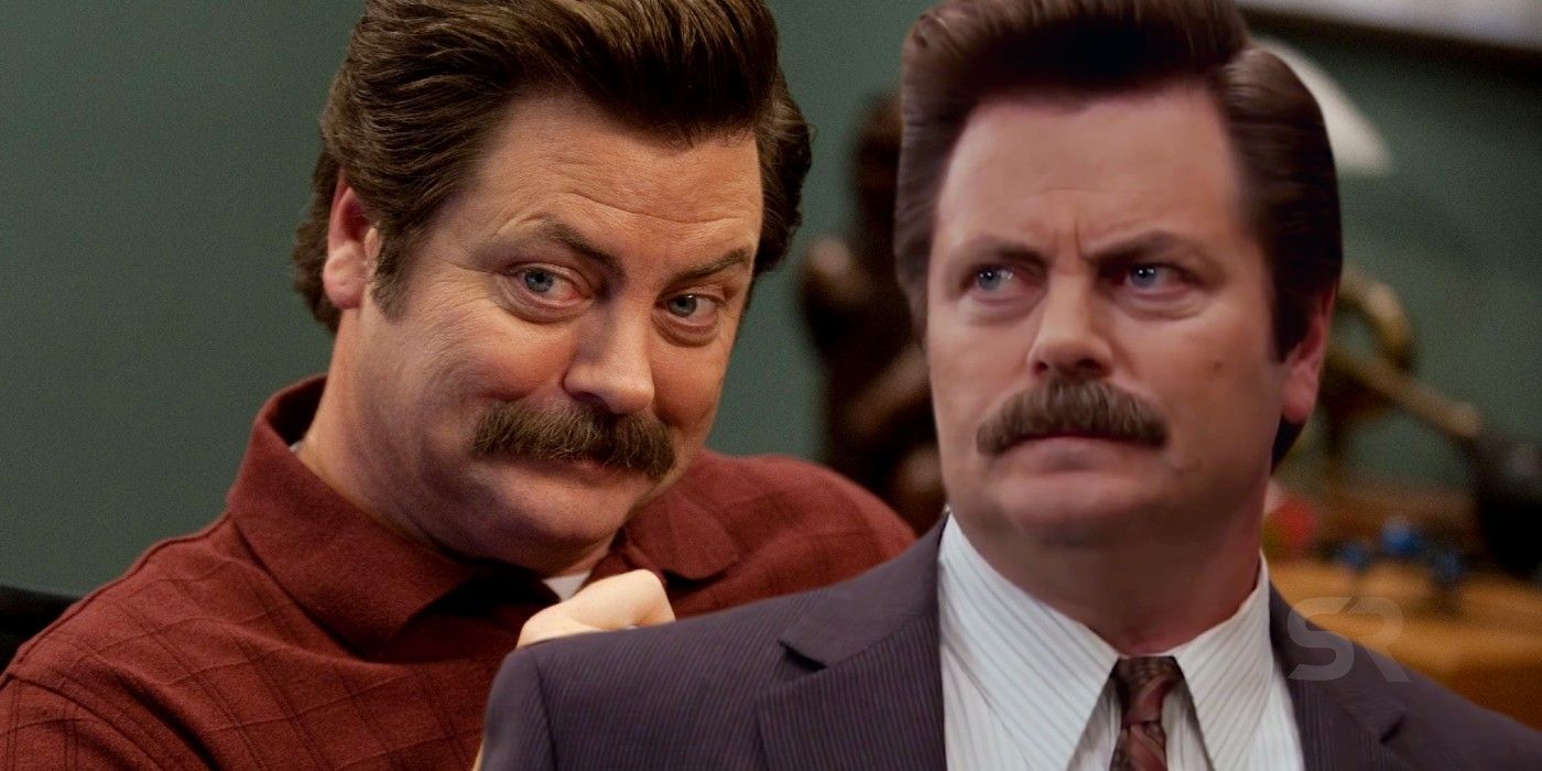 Parks and Rec how old was Ron Swanson