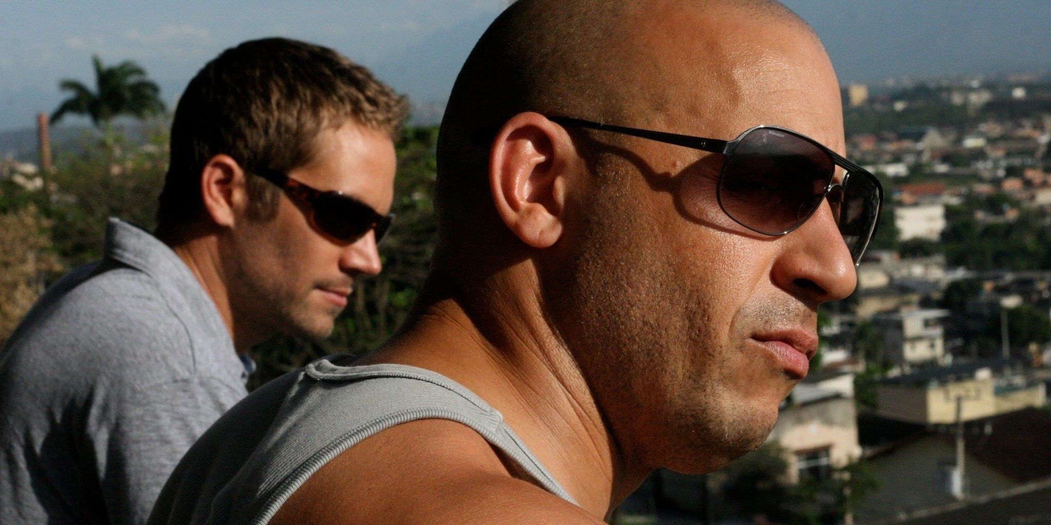 Paul Walker and Vin Diesel from Fast and Furious series