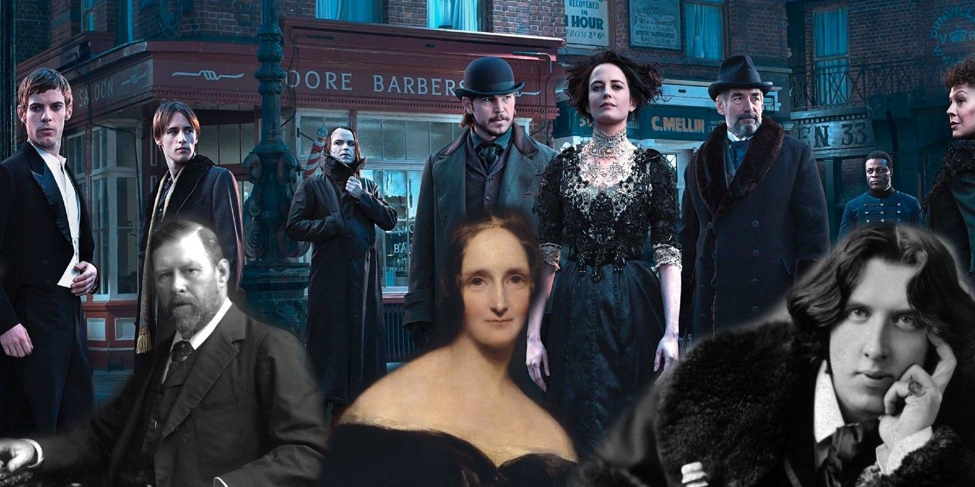 Penny Dreadful Cast Photo with Literary References