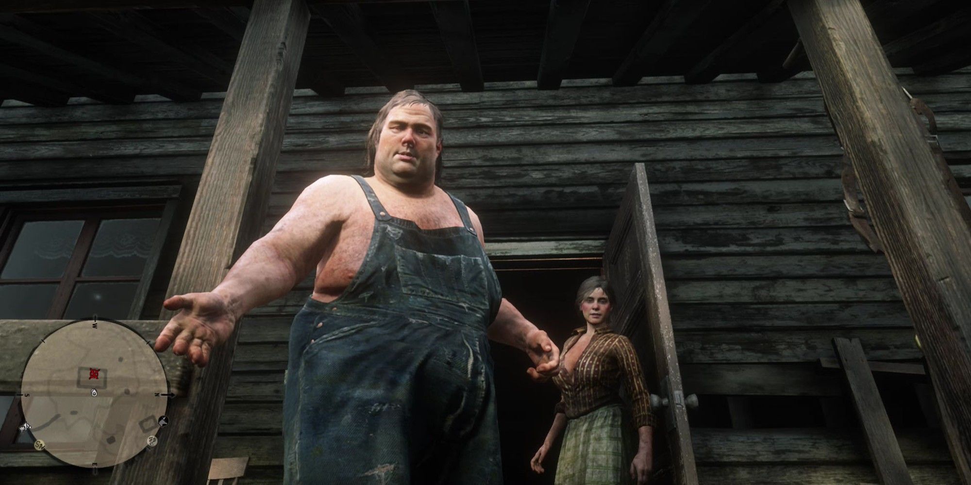 Bray and Tammy Aberdeen, owners of Aberdeen Pig Farm in Red Dead Redemption 2