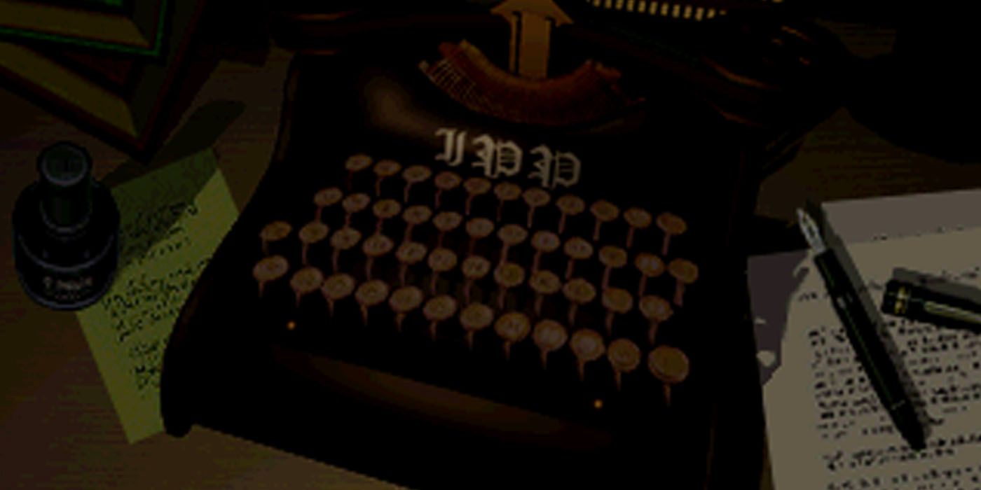 Resident Evil Typewriter