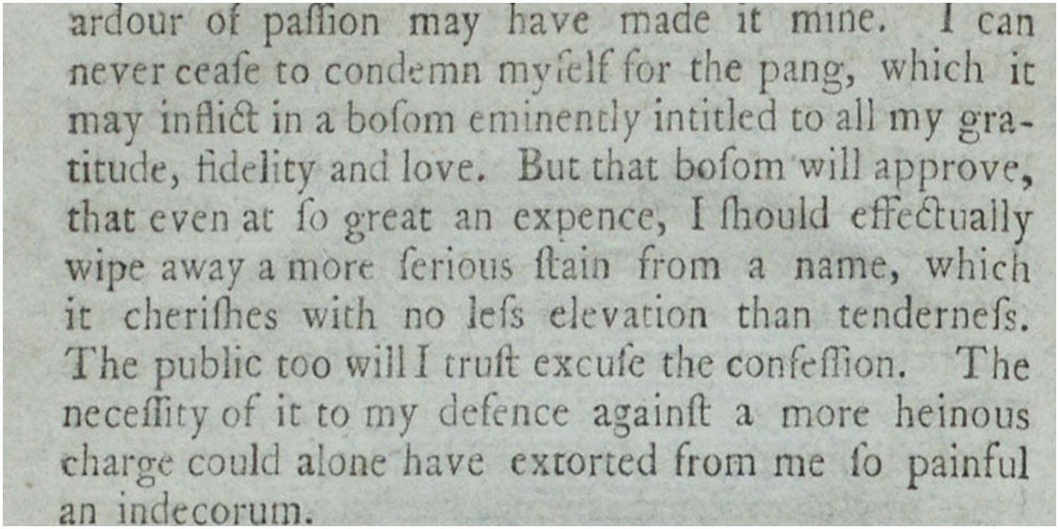 Reynolds Pamphlet Hamilton