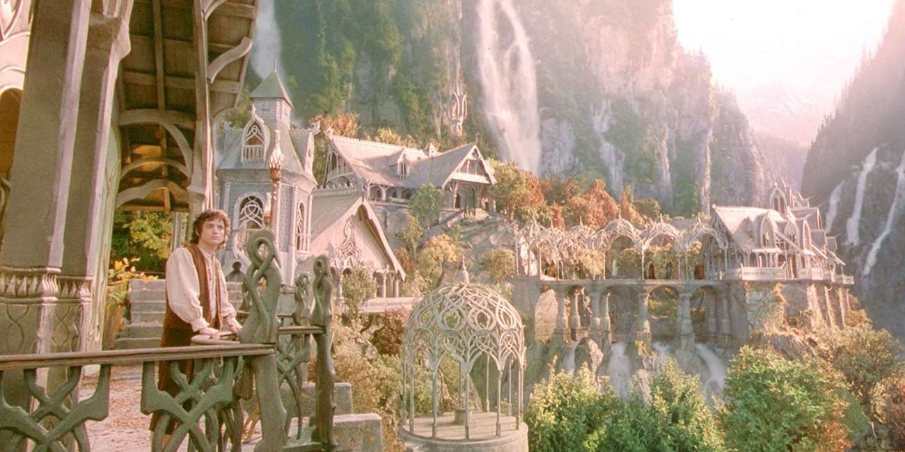 A view from Rivendell in LotR