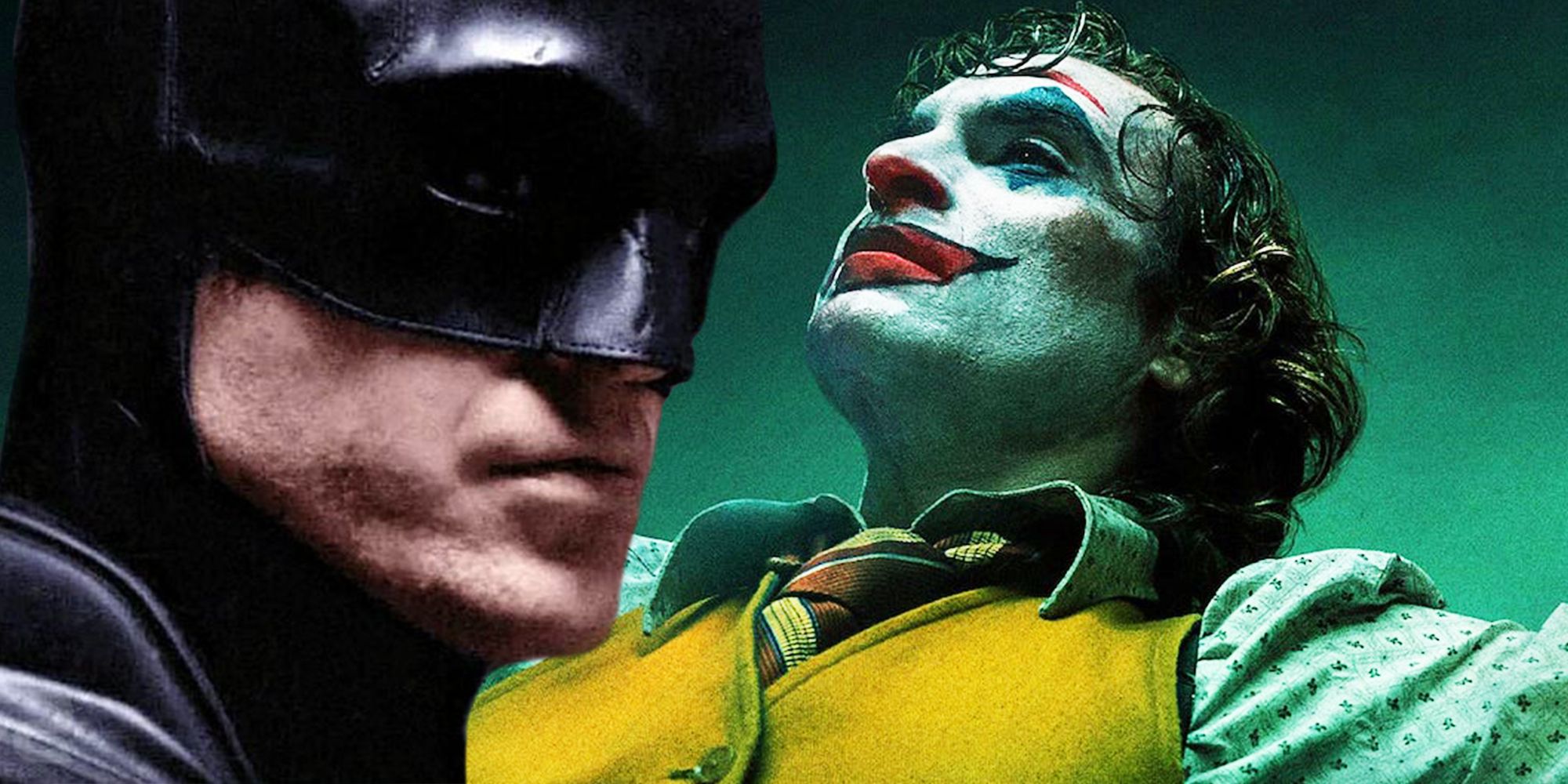 Robert Pattinson as Batman Alongside Joaquin Phoenix as Joker