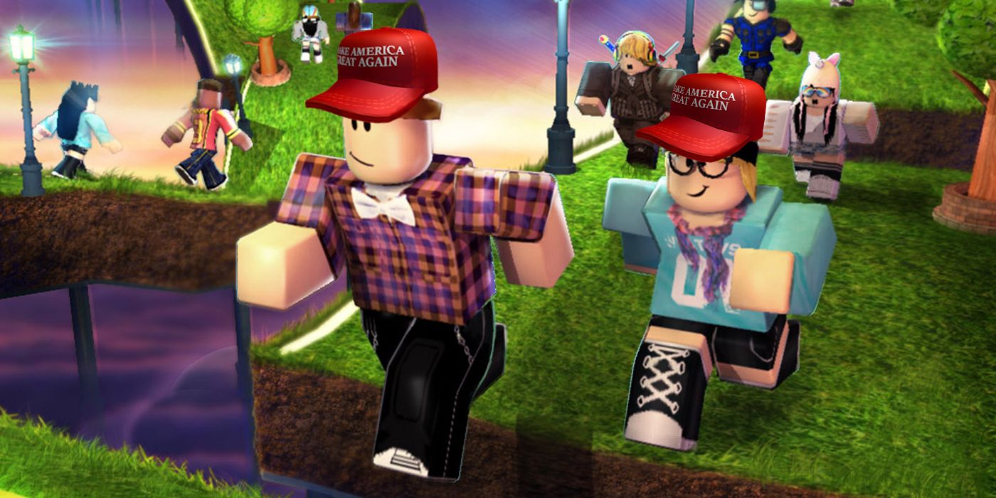 Hackers hijack more than 1,200 accounts in Roblox and flood it with Trump  2020 propaganda