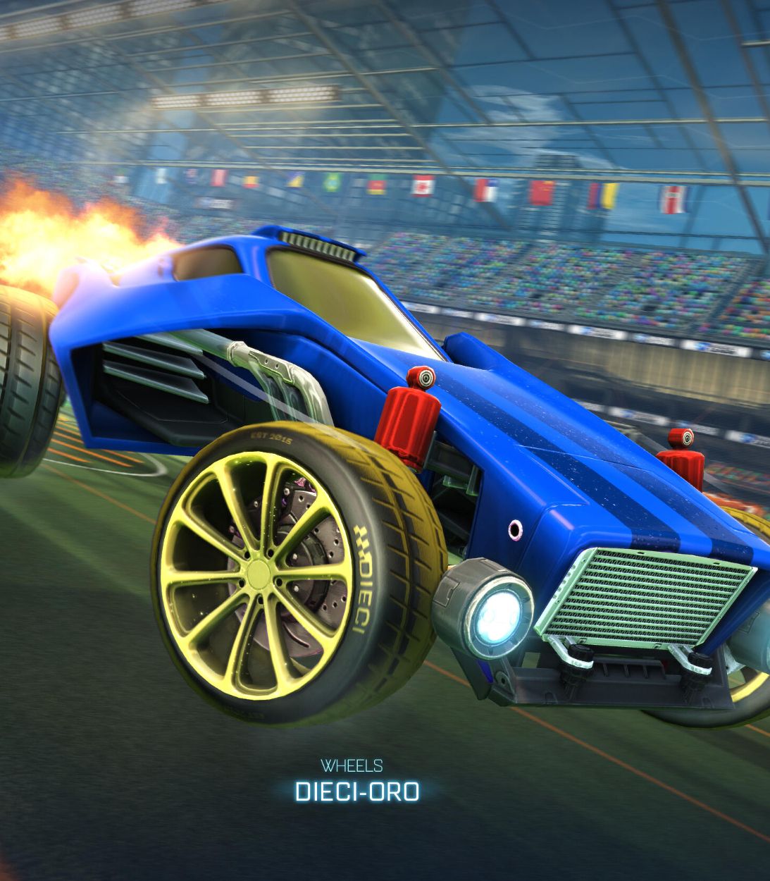 Rocket League Wheels Free-To-Play Vertical