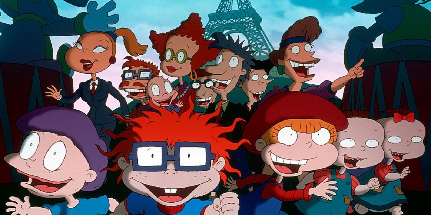 The cast of Rugrats The Movie