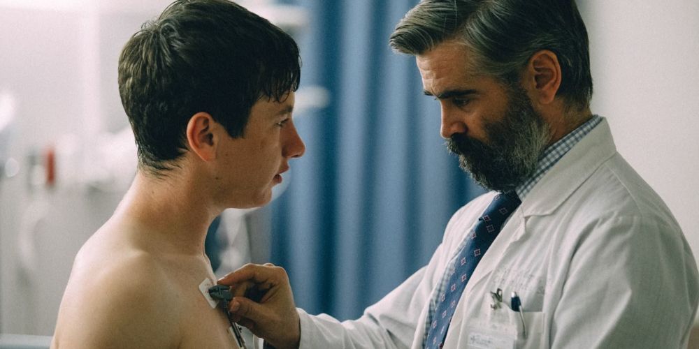 Barry Keoghan and Colin Farrell in The Killing Of A Sacred Deer