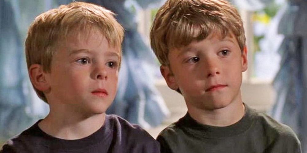 Sam and David-twins on 7th Heaven as toddlers