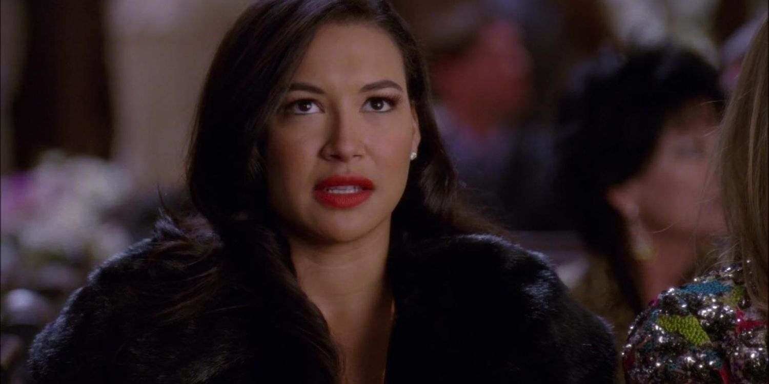 Santana talking in Glee