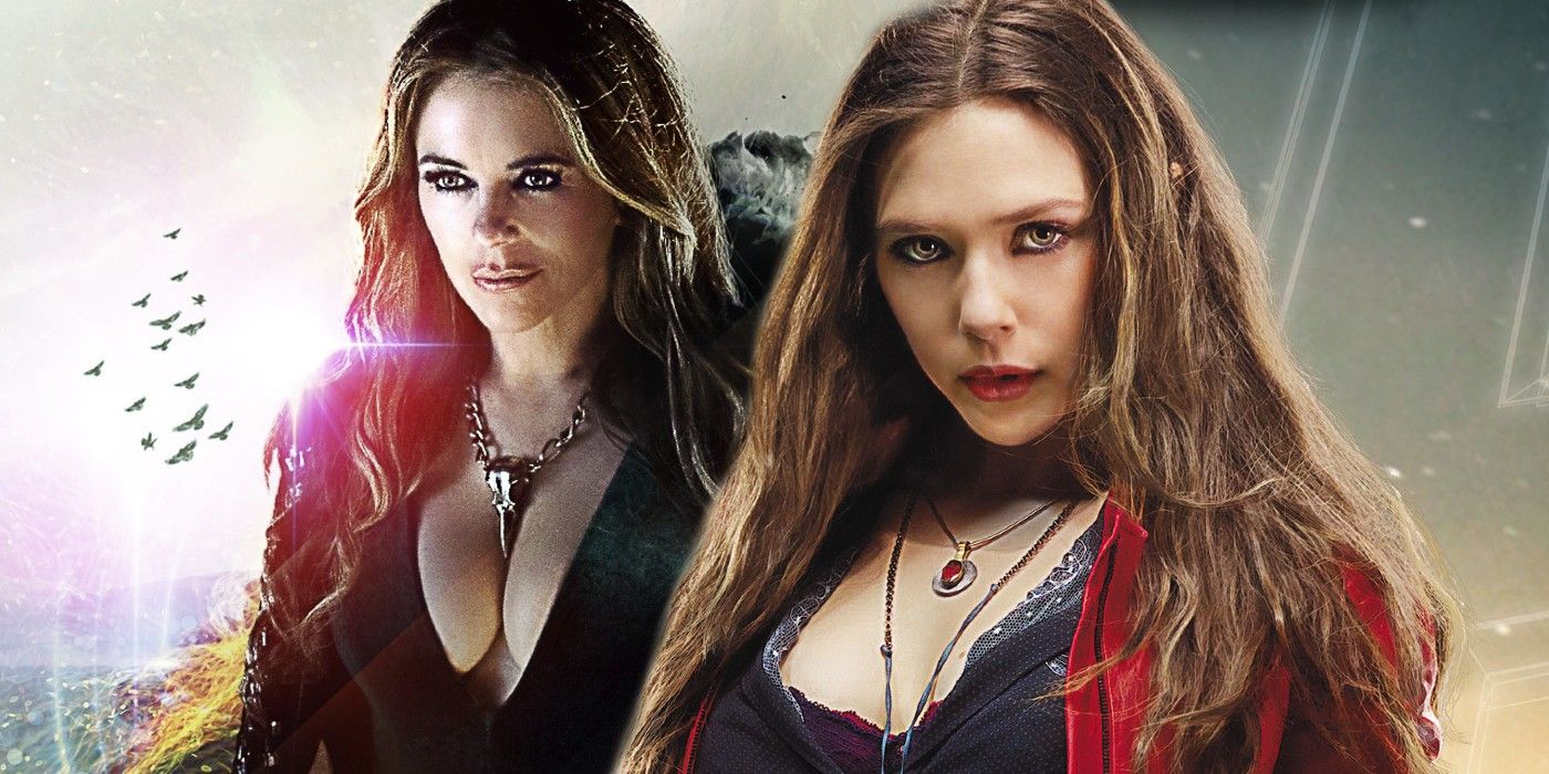 Scarlet Witch and Morgan Le Fay
