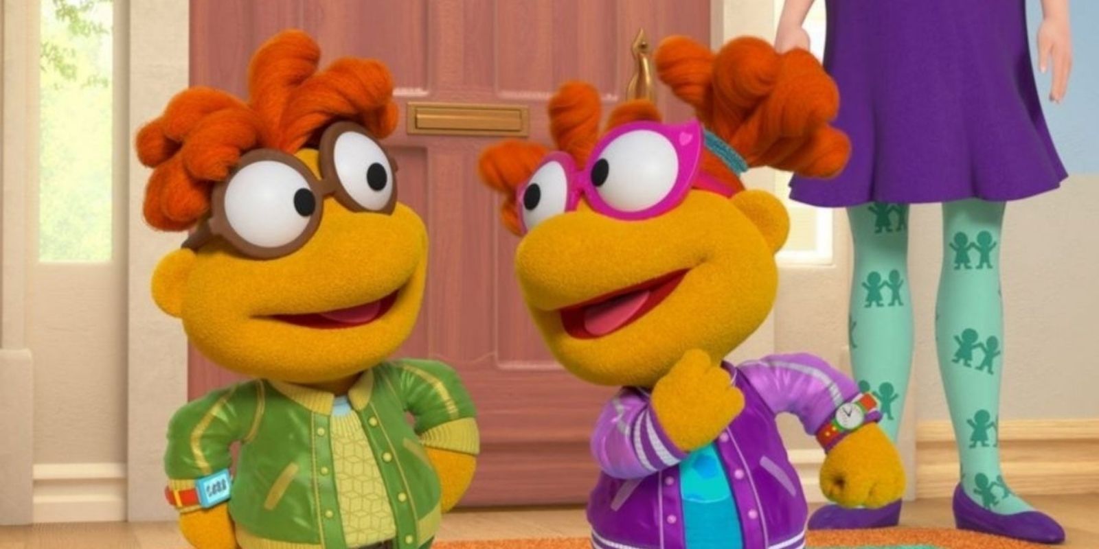 Scooter and Skeeter in Muppet Babies