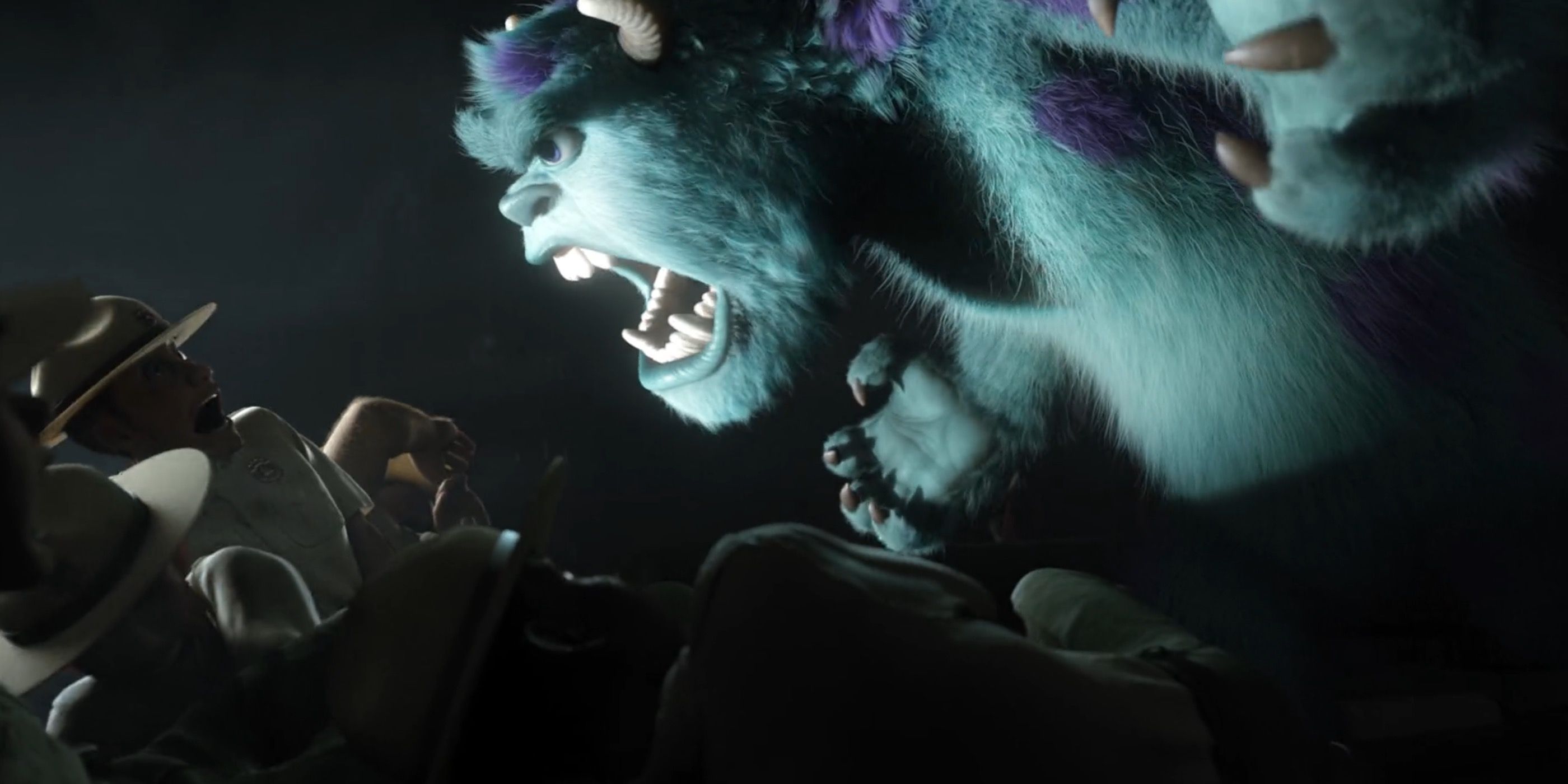 Sulley roaring at someone in Monsters University