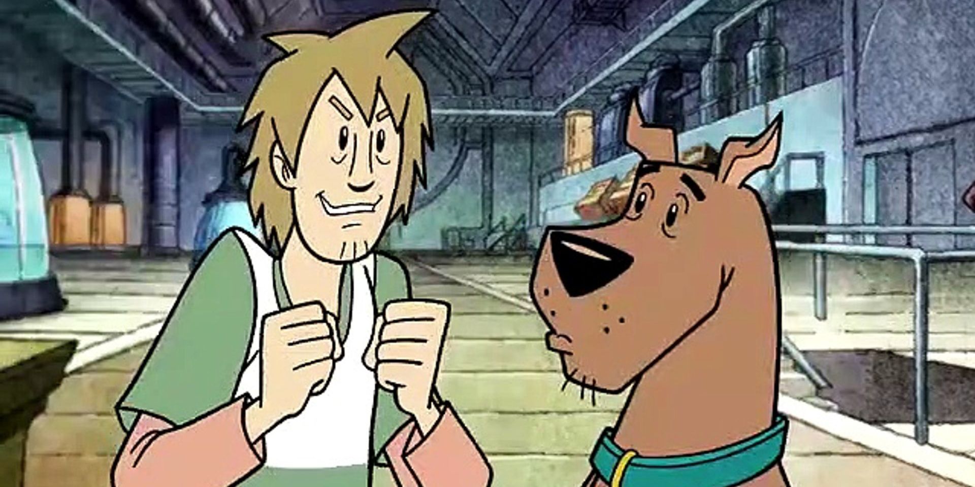 Shaggy And Scooby-Doo talking in Get A Clue, Scooby-Doo?