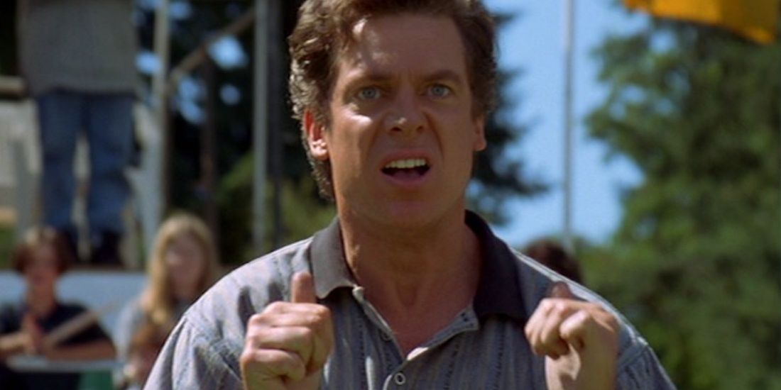 Shooter McGavin on Happy Gilmore's golf course