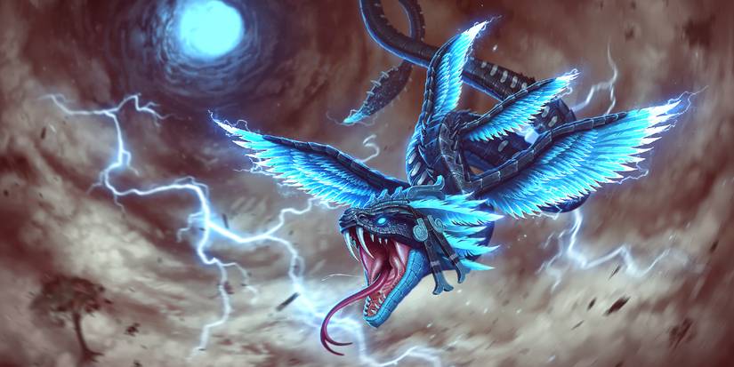 The God Kukulkan as he appears in Smite