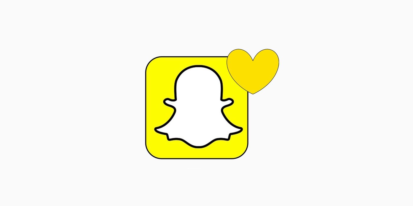 Snapchat heart