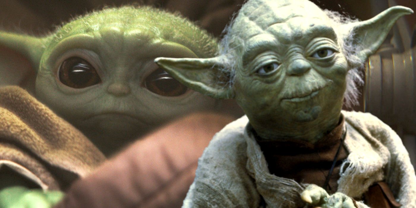Star Wars Mandalorian Yoda and Baby Yoda