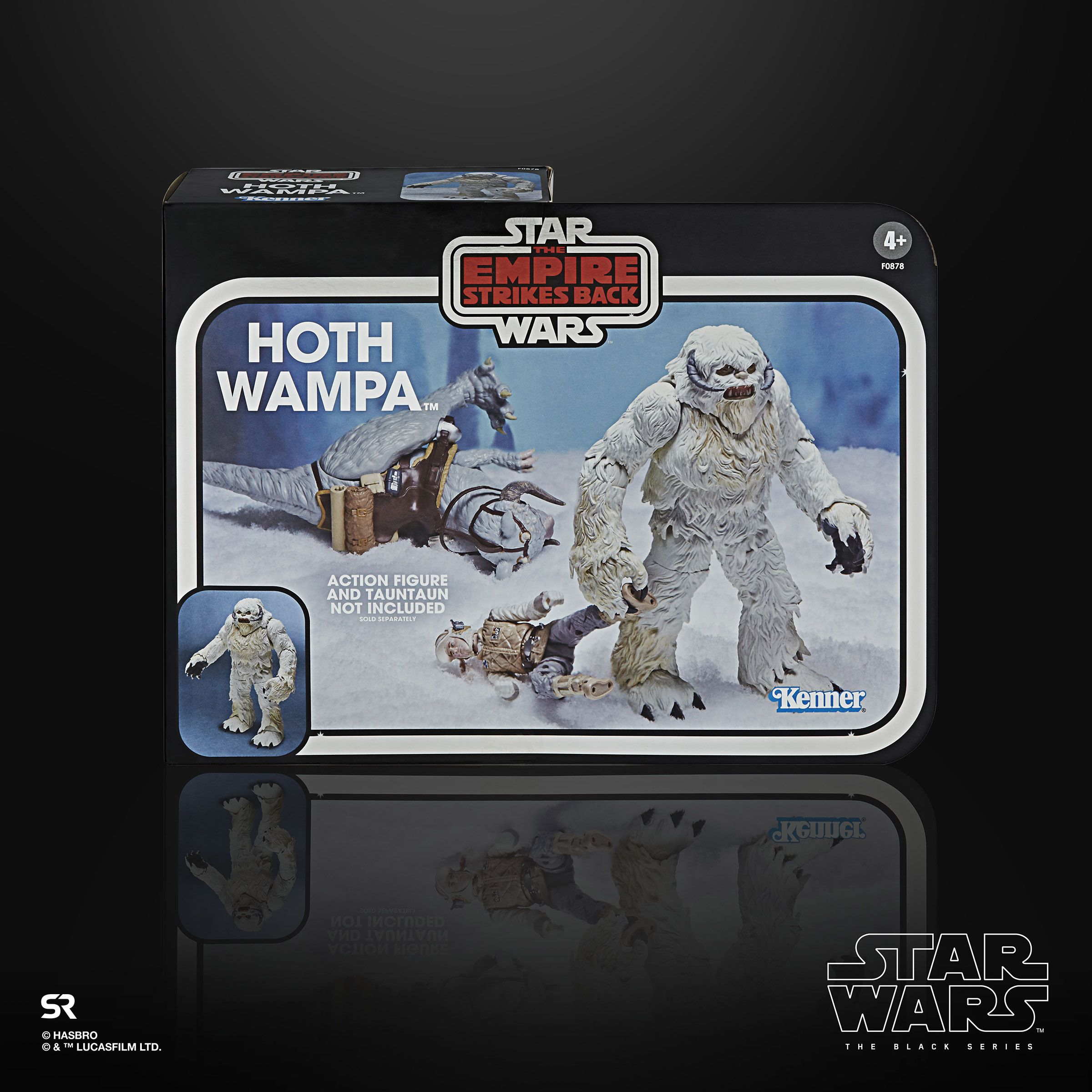 Star Wars The Black Series 6-Inch-Scale Hoth Wampa Figure Box Packaging Front