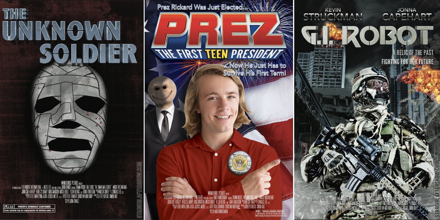 Stargirl Movie Posters The Unknown Soldier Prez GI Robot