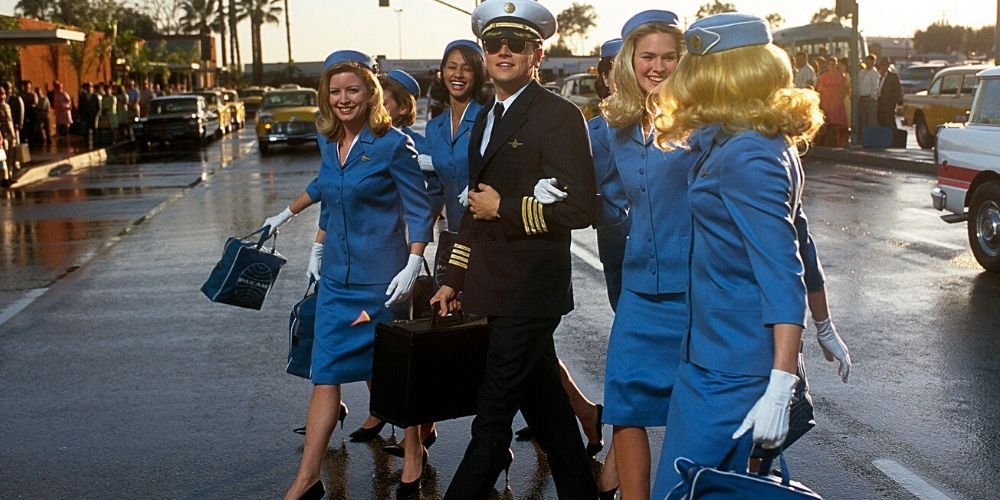 Catch Me If You Can, starring Leonardo DiCaprio and Tom Hanks